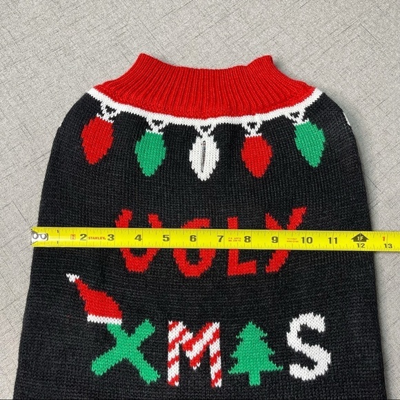 Dog Ugly Christmas Holiday Sweater Pet Clothes Nwt - Picture 6 of 7